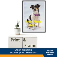 [SG] PRINT AND FRAME POSTER, PHOTO PRINT | A5 A4 4R | Glossy/Matte | Photo Print Custom