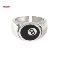 8 Ball Pool Ball Ring Adjustable Number Black 8 Eight Pool Billiard Ring, for Pool Lovers