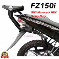 FZ150 GIVI MONORACK J HEAVY DUTY ADVANCE RACK HRV FZ150i FZ 150 YAMAHA