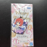 BANDAI - 一番賞 五等分之花嫁 五等分的新娘 五胞胎慶典 I賞 掛件 週邊掛飾 NO.1 中野二乃