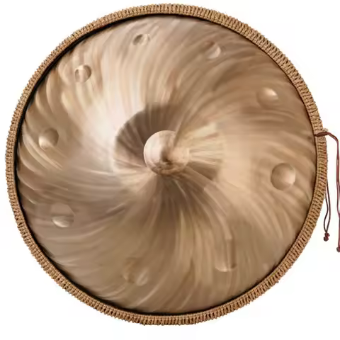 22 Inch HandPan 10 Tone Meditation HandPan Sound Healing Adult Practice Hand Pan Stainless Steel Per