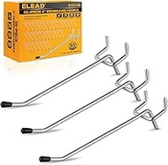 ELEAD 55Pcs 4 Inch Pegboard Hooks Set