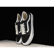 GOLF Vans Old Skool Japanese Co-Branded Black White Checkerboard Electric Embroidered Low-Top Sneakers X4HG