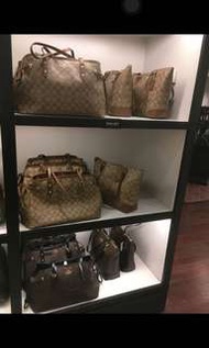 正品Coach抽繩托特包