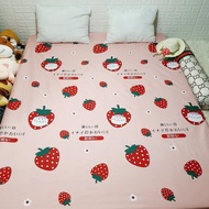 [HN] ga giường chống thấm mẫu Tuần Lộc Xanh chất liệu Cotton cán TPU bảo vệ nệm không bị ẩm mốc xuốn