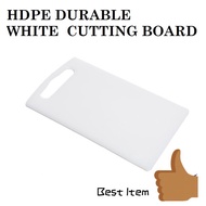 Premium HDPE Durable White Cutting Board - HDPE Papan Pemotong Putih Tahan Lama
