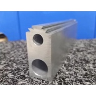 Alu.6063>>Aluminium Profile Quality Grade Raw Aluminium Frame Use Cut Sell Per 1 Piece...Choose It..