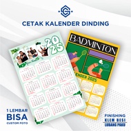 Custom Photo Wall Calendar Printing A3+ Calendar Print/