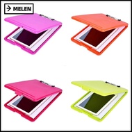 MELEN File Organizer, a4 Size Plastic File Folder with Clipboard, Practical Waterproof with Clipboar