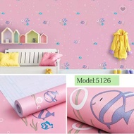 Wallpaper Dinding 10 Meter - Wallpaper Stiker Dinding Kamar - Walpaper