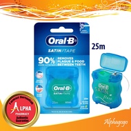 Oral B SATIN Dental Floss (Mint) 25m / 50m