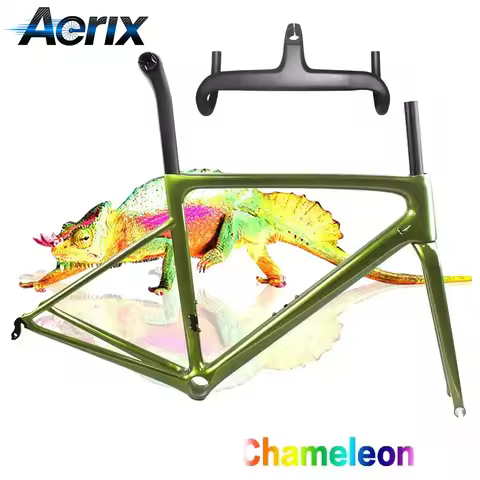 Customization Road Bike Frameset Carbon Ultra Light 800g T1100 Rim Brake Frame Internal Cable Routin