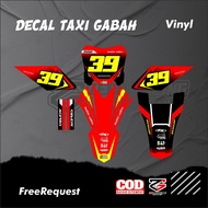 Grain Ojek Decal Spider Yz Decal New Grain Ojek Decal Vinyl Material Hologram Material Free Custom
