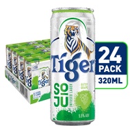 Tiger Soju Gutsy Grape Beer Can, 24 x 320ml