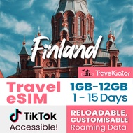 [Finland] eSIM TravelGator 1- 10GB, 1- 15 days| no speed reduction | no daily limit| sent via email