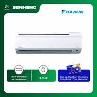 Daikin FTV-P Series R32 (3.0HP) Non-Inverter Air Conditioner  [Installation Not Included - Add-On Av