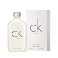 Calvin Klein - CK One 中性淡香水 EDT 100ml (平行進口)