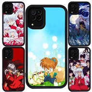 Casing for Samsung A12 A04 F04 A04E A22 A06 A07 J2 A05 J7 Prime M04 Pro 5G Black Silicone M-123 InuY