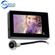 1080p 4.3 Inch Peephole Doorbell Viewer Color Screen Door Camera Monitor Peephole Video Camera