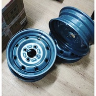 12'' New Rim PCD100-4/PCD114.3-4 Rim Besi Baru 12inci sesuai tayar 5-12 dan 6-12 Untuk Gerabak Motor