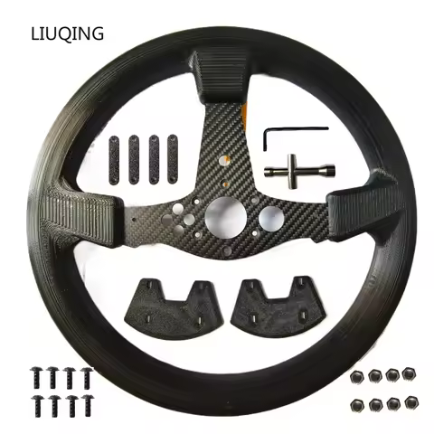 13" SIM Racing Wheel Steering Wheel Replacement for Thrustmaster TGT/T300GT/T300F/TGT2 Steering Whee