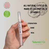 Natural & Co Cuticle Oil (3ML) Coconut Oil + Vitamin E