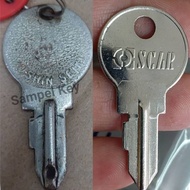 Yushin Seiki Ignition Key Machinery key blank for YUSHIN SEIKI