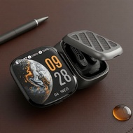 HTC NE72 Real-Time AI Translator Earbuds, Touchscreen TWS with Dual-Touch Control & 40H Playtime Fon