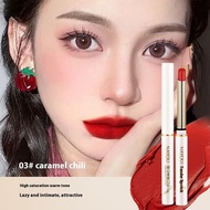 ลิปสติก Nayou บำรุงความชุ่มชื่นไม่เปื้อนบนถ้วยง่ายต่อการระบายสีลิปสติกหลอดแบบบางขนาดเล็ก