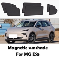 For MG ES5 2024 2025 Sunshade  Sunscreen Light Blocking Black sunshade sunscreen curtain Blocks sunl