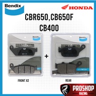 ผ้าเบรค Bendix สำหรับ CBR650CB650FCB400