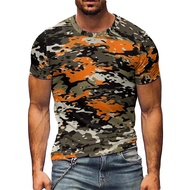 Holiday Outfit Cyberpunk Men's 3D Printed Short-Sleeve T-Shirt - 3D Couple Matching Top