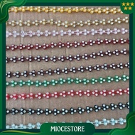 MATA 1 Yard 91cm Ant Eye Plastic Chain Three-Eye Diamond/ Ant Gem/ 3-Eye Plastic Crystal Rail Diamon