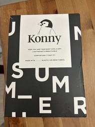 Konny Summer Baby Carrier - Charcoal - M