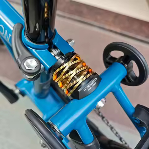Unionjack For Brompton C/P/T Line Folding Bicycle Rear shock absorber 110kg Strong weight support