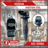 KODA Ignition Coil Plug Toyota Wish ANE10 2.0 Engine 1AZ-FSE 2003-2009 90919-02248 (1 PC)