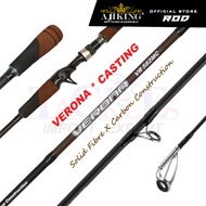 Ajiking Verona Casting Fishing Rod (7kg/5'8ft-6'6ft)