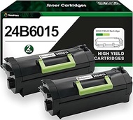 MasaiMara (35,000 Pages High Capacity Compatible Toner Cartridges Replacement for Lexmark 24B6015 fo