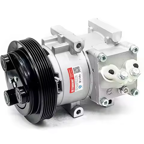 Car Air Conditioner AC COMPRESSOR for Ford FIESTA ECOSPORT 1.0 1.6 2002-2014 5N1519D629BA 5S6519D629