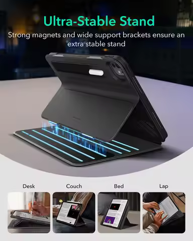 ESR for iPad Pro 13 Inch Case (M5/M4) Rotating Case with Removable Magnetic Cover Shift Series for i