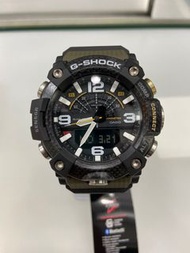 CASIO卡西歐G-SHOCK 四重感應器 全方位防塵泥 碳纖維核心防護構造 帆布綠 GG-B100-1A3