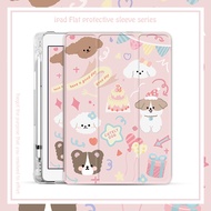 For IPad Pro 11 10.5 9.7 Inch Case with Pen Holder Cartoon Cute Ipad Air 5th 4th 3rd 2nd 1st Gen Cover Ipad Mini 6 5 4 3 2 1 Case Ipad 10th 9th 8th 7th 6th Generation Cases