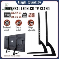 SHOPSHARING Tv Stand, Universal Alloy LED LCD Monitor Bracket, Professional Vertical Adjustable 26-3