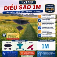 Cheap assembled mini Chinh My song Van flute kite 1m25 1m7 2m5 3m5 4m5