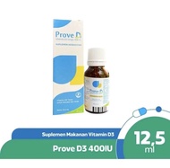 Prove D3 Drop Botol 12.5 Untuk Memenuhi Vitamin D3 Bayi