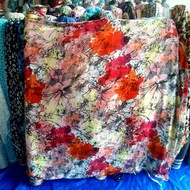 PREMIUM ABSTRACT MOTIF CERUTY CHIFFON FABRIC - ABSTRACT MOTIF CHIFFON FABRIC - ABSTRACT MOTIF FABRIC