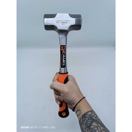 Palu Batu Beton 2LB/3LB/4LB/6LB Palu Besi Stoning Hammer Gagang Rubber Untuk Tembok Beton Batu