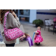 Jujube pink pinwheels hobobe diaper bag