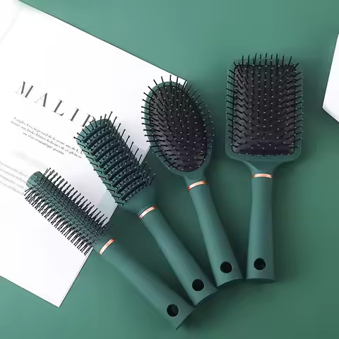 1 Shunfa Air Cushion Comb Hair Leather Massage Comb Styling Hair Comb Curly Hair Comb