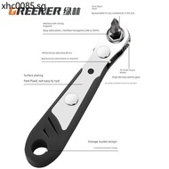 Green Forest Right Angle Bender Wrench Ratchet Screwdriver